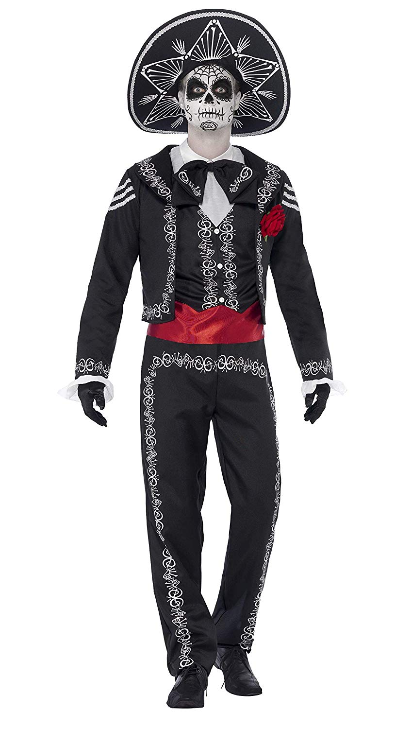 mens day of dead costume