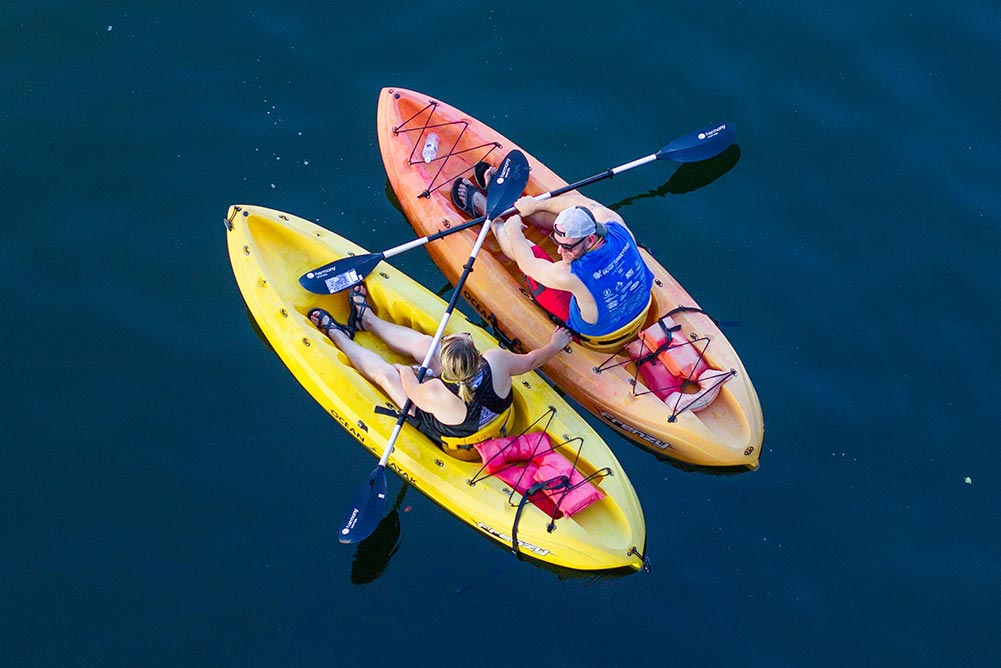 Kayaking Togetherness