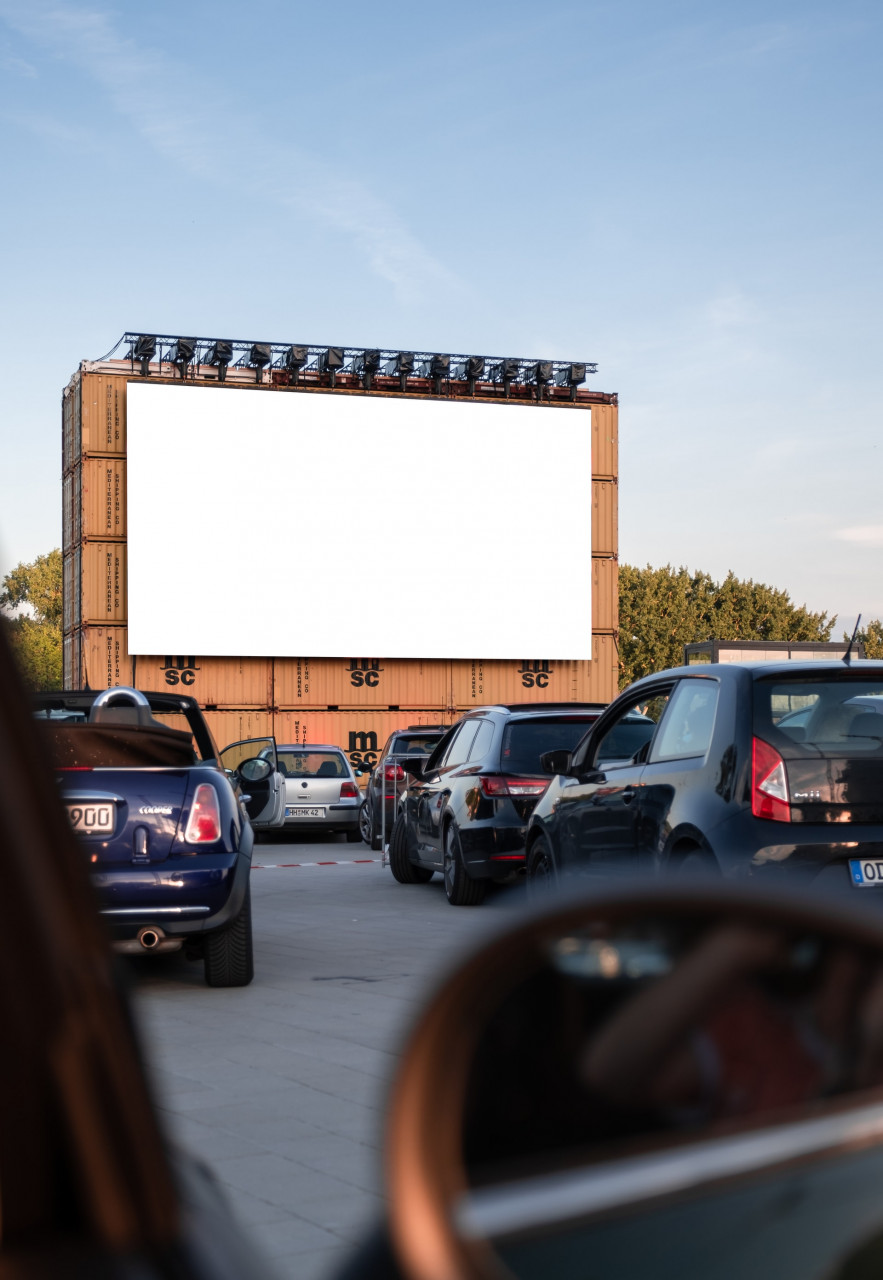 Outside Drive In Movie Cinema