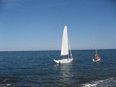 Sailing in Corsica