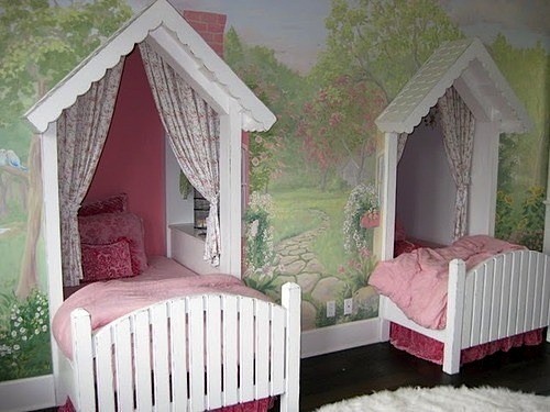 kids cubby bed