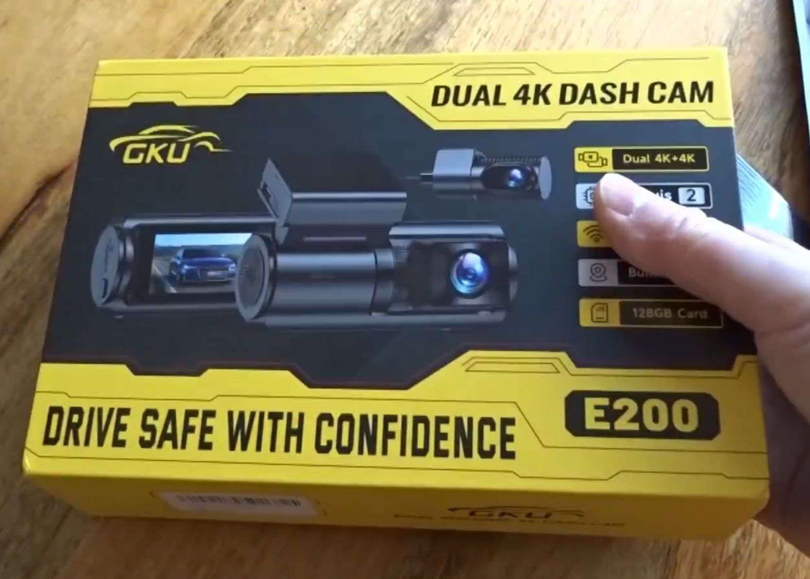 E200 Dual Dash Camera