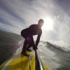 Starboard SUP paddlesurf with GoPro HD